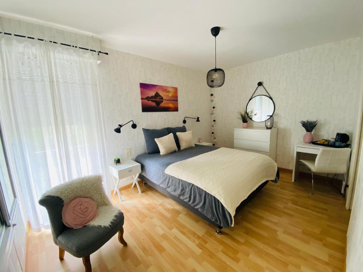Chez Maria Bed & Breakfast Pontorson Exterior foto